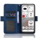 Чохол-книжка з кишеньками Deexe Wallet Stand для Nothing Phone (4b) - Blue (218406L). Фото 5 з 15
