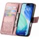 Чохол-книжка з малюнком UniCase Butterfly Pattern для iPhone 18 Pro Max / 17 Pro Max - Rose Gold (423827RG). Фото 2 з 9