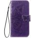 Чехол-книжка с рисунком UniCase Butterfly Pattern для Motorola Moto G86 Power - Dark Purple (385134DV). Фото 4 из 8