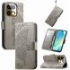 Чехол-книжка с рисунком UniCase Butterfly Pattern для Realme 16 Pro Plus - Grey (428527H). Фото 7 из 9