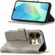 Чехол-книжка с рисунком UniCase Butterfly Pattern для Realme 16 Pro Plus - Grey (428527H). Фото 4 из 9