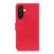 Чехол-книжка с застежкой KHAZNEH Retro Wallet для Samsung Galaxy A27 (A276) - Red (408609R). Фото 7 из 8