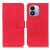 Чехол-книжка с застежкой KHAZNEH Retro Wallet для Xiaomi Redmi Note 17 - Red: фото 1 из 8