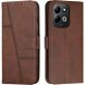 Чехол-книжка с застежкой UniCase Jet Cover для Xiaomi Redmi 17 - Brown (429012Z). Фото 1 из 10