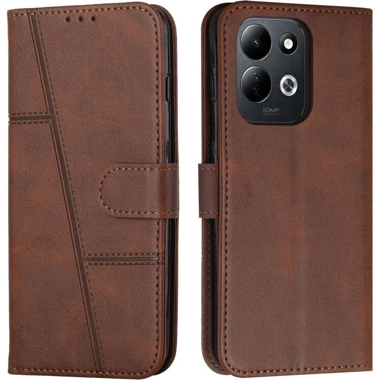 Чехол-книжка с застежкой UniCase Jet Cover для Xiaomi Redmi 17 - Brown (429012Z) Чехол-книжка с застежкой UniCase Jet Cover для Xiaomi Redmi 17 - Brown: фото 1 из 10