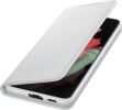 Чехол-книжка Smart LED View Cover для Samsung Galaxy S21 Ultra (G998) EF-NG998PJEGRU - Light Gray (229033J)