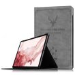 Чохол-книжка UniCase Deer Pattern для Samsung Galaxy Tab S9 Plus (X810/816) - Grey (332817H)