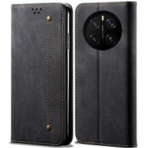 Чехол-книжка UniCase Jeans Wallet для Honor Magic 7 Pro - Black: фото 1 из 6