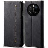 Чехол-книжка UniCase Jeans Wallet для Honor Magic 7 Pro - Black: фото 1 из 6