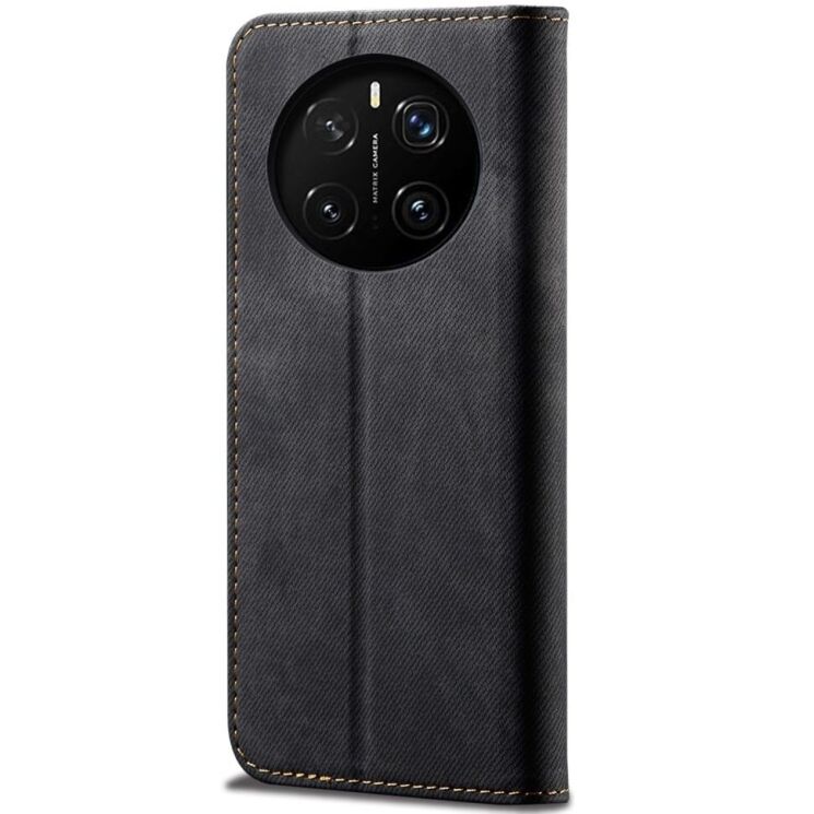 Чохол-книжка UniCase Jeans Wallet для Honor Magic 7 Pro - Black: фото 5 з 6