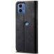 Чохол-книжка UniCase Jeans Wallet для Motorola Moto G24 / G04 / G04s / E14 - Black (347840B). Фото 6 з 6