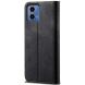 Чохол-книжка UniCase Jeans Wallet для Motorola Moto G85 - Black (357004B). Фото 6 з 6