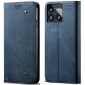 Чехол-книжка UniCase Jeans Wallet для Xiaomi Poco F6 Pro - Blue (354926L). Фото 1 из 6