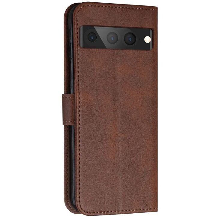 Чехол-книжка UniCase Jet Cover для Google Pixel 7 Pro - Brown: фото 6 из 11