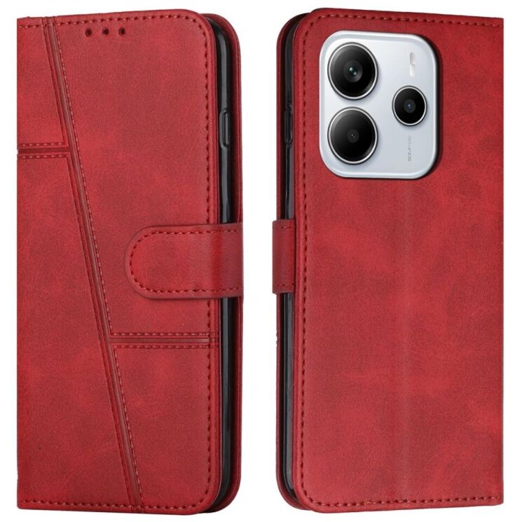Чохол-книжка UniCase Jet Cover для Xiaomi Redmi Note 14 4G - Red: фото 1 з 10
