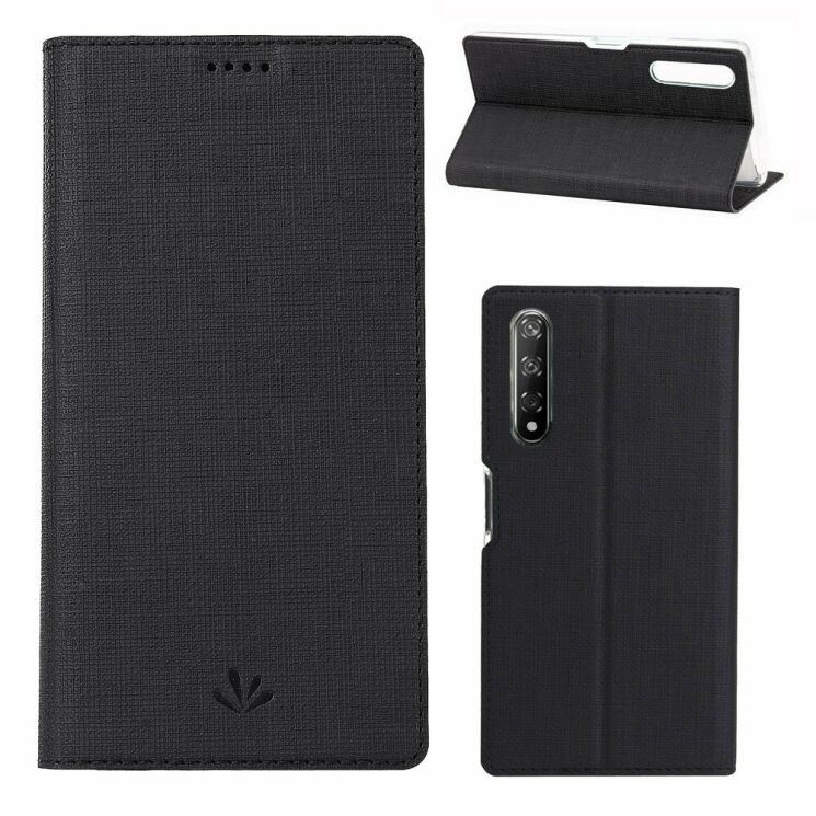 Чехол-книжка VILI DMX Style для Huawei P Smart Pro / Honor 9X (for China) - Black: фото 1 из 9