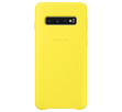 Чехол Leather Cover для Samsung Galaxy S10 (G973) EF-VG973LYEGRU - Yellow (216625Y)
