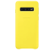 Чехол Leather Cover для Samsung Galaxy S10 (G973) EF-VG973LYEGRU - Yellow: фото 1 из 5