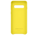 Чехол Leather Cover для Samsung Galaxy S10 (G973) EF-VG973LYEGRU - Yellow (216625Y). Фото 4 из 5