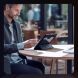 Чехол NILLKIN Bumper Leather Case Pro для Samsung Galaxy Tab S10 FE - Blue (382200L). Фото 8 из 16