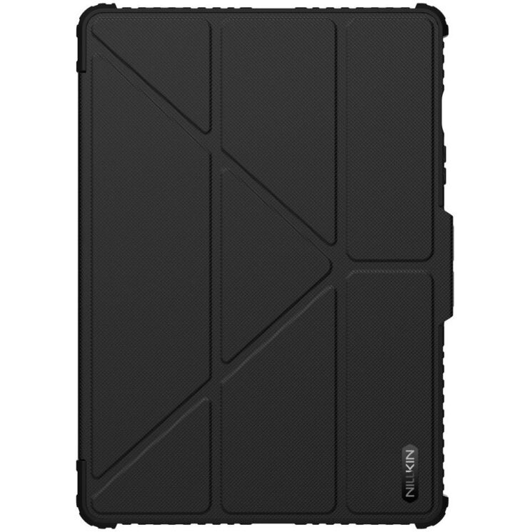 Чохол NILLKIN Bumper Leather Case Pro для Samsung Galaxy Tab S9 / S9 FE / S10 FE (X710/716/510/516/520/526) - Black: фото 4 з 16