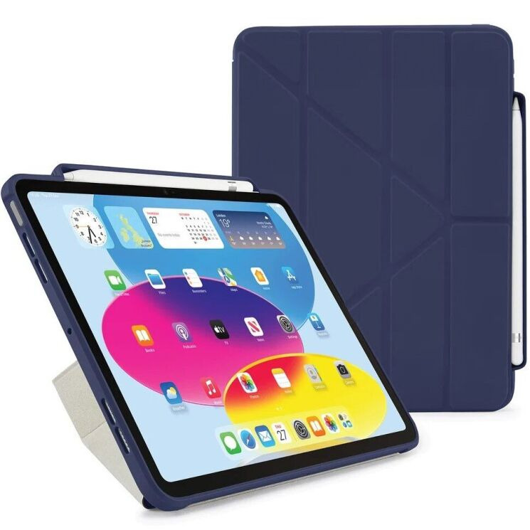 Чехол Pipetto Origami No3 Pencil Case для Apple iPad 10.9 (2022) / iPad 11 (2025) P053-113-V - Dark Blue (306486DB) Чехол Pipetto Origami No3 Pencil Case для Apple iPad 10.9 (2022) / iPad 11 (2025) P053-113-V - Dark Blue: фото 1 из 9