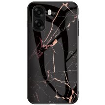 Чохол з малюнком Deexe Gradient Pattern для OPPO A6x - Gold / Black: фото 1 з 8