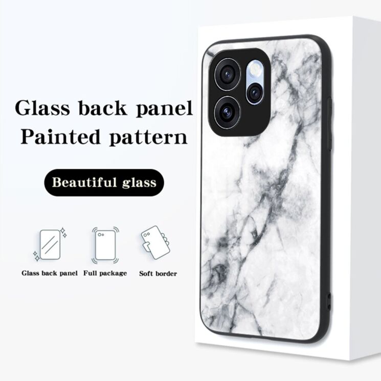 Чехол с рисунком Deexe Gradient Pattern для OPPO Reno 15 Pro - Gold / Black (405608BF) Чехол с рисунком Deexe Gradient Pattern для OPPO Reno 15 Pro - Gold / Black: фото 3 из 8