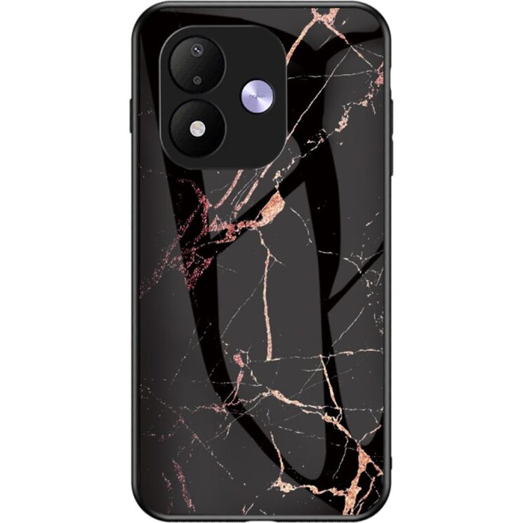 Чехол с рисунком Deexe Gradient Pattern для Xiaomi Redmi Note 17 (4G/5G) - Black / Gold: фото 1 из 7