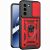 Чехол с защитой камеры Deexe Armor Shield для Infinix Hot 70 - Red: фото 1 из 9