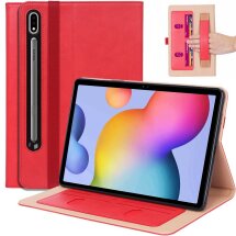 Чохол UniCase Business Style для Samsung Galaxy Tab S7 Plus (T970/975) / S8 Plus (T800/806) - Red: фото 1 з 21