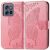 Чехол UniCase Butterfly Pattern для Motorola Edge 50 Neo - Pink: фото 1 из 7