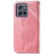 Чехол UniCase Butterfly Pattern для Motorola Edge 50 Neo - Pink (367126P). Фото 6 из 7