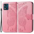 Чехол UniCase Butterfly Pattern для Motorola Moto E13 - Pink (320122P)