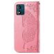 Чехол UniCase Butterfly Pattern для Motorola Moto E13 - Pink (320122P). Фото 5 из 10