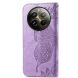 Чехол UniCase Butterfly Pattern для Realme 12 / 12 Plus - Light Purple (355507LV). Фото 5 из 8