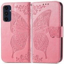 Чехол UniCase Butterfly Pattern для Samsung Galaxy S24 FE (S721) - Pink: фото 1 из 10