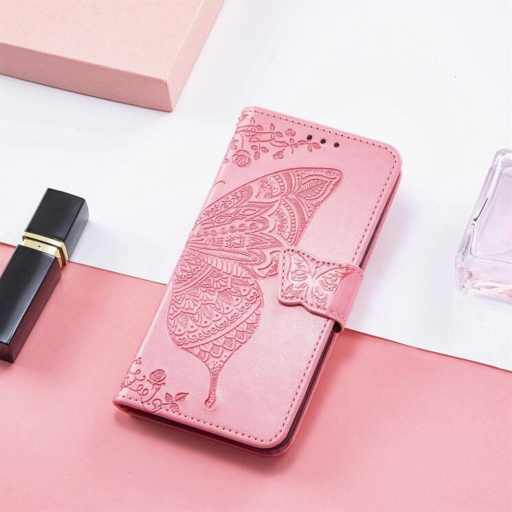 Чехол UniCase Butterfly Pattern для Samsung Galaxy S24 FE (S721) - Pink: фото 6 из 10