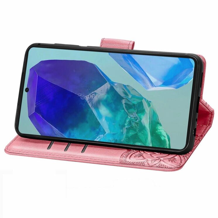 Чехол UniCase Butterfly Pattern для Samsung Galaxy S24 FE (S721) - Pink: фото 3 из 10