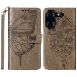 Чохол UniCase Butterfly Pattern для TECNO Pova 5 - Grey (333616H)