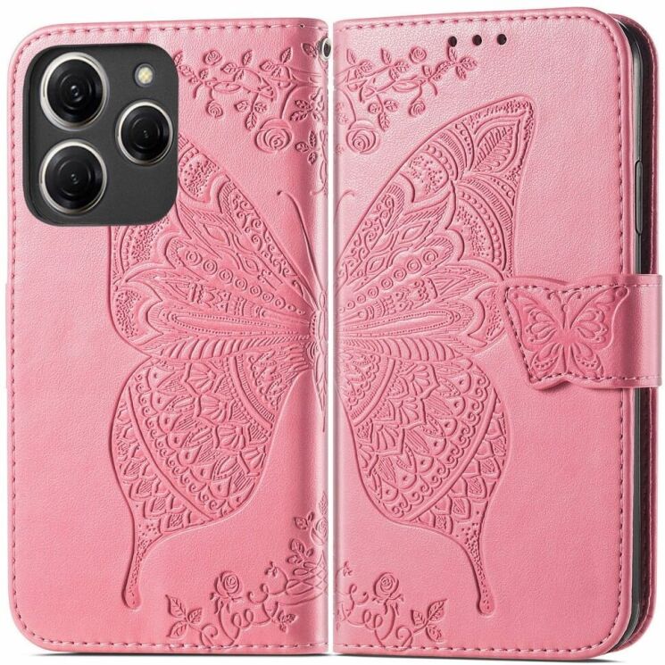 Чохол UniCase Butterfly Pattern для TECNO Spark 20 Pro - Pink: фото 1 з 8