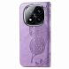 Чехол UniCase Butterfly Pattern для Xiaomi Redmi Note 14 Pro 5G - Light Purple (373123LV). Фото 5 из 9