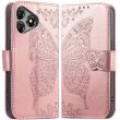 Чохол UniCase Butterfly Pattern для ZTE Blade A36 - Rose Gold (402510RG)