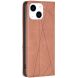Чехол UniCase Geometric Pattern для Apple iPhone 15 - Brown (371520Z). Фото 4 из 7