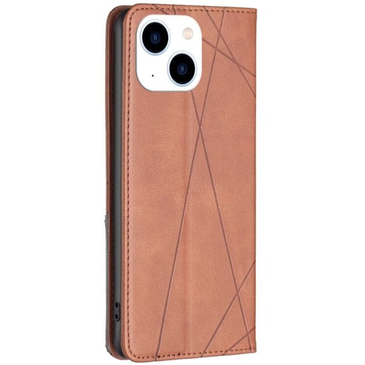 Чехол UniCase Geometric Pattern для Apple iPhone 15 - Brown: фото 4 из 7