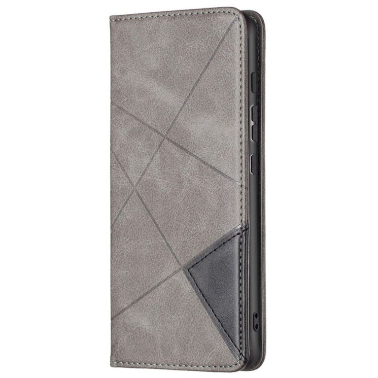 Чехол UniCase Geometric Pattern для Motorola Moto E40 - Grey: фото 3 из 9