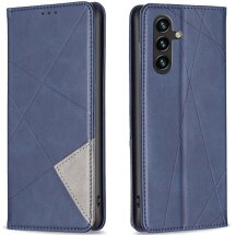 Чехол UniCase Geometric Pattern для Samsung Galaxy S25 FE (S731) - Blue: фото 1 из 9