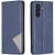 Чехол UniCase Geometric Pattern для Samsung Galaxy S25 FE (S731) - Blue: фото 1 из 9