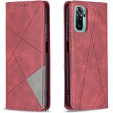 Чохол UniCase Geometric Pattern для Xiaomi Redmi Note 10 / Note 10s / Poco M5s - Red (278544R)