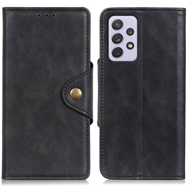 Чохол UniCase Vintage Wallet для Samsung Galaxy A73 - Black: фото 2 з 11